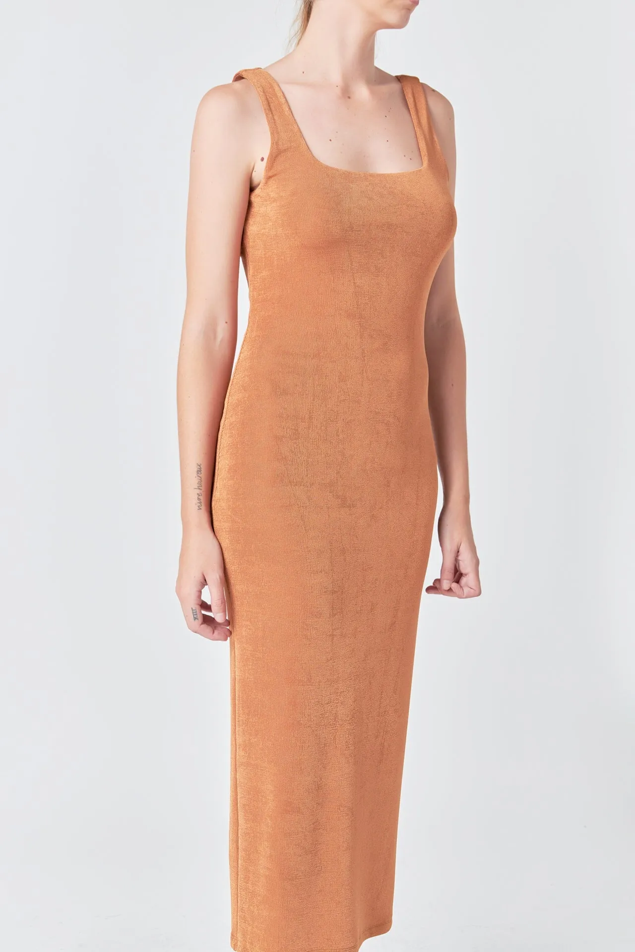 Slinky Maxi Dress sold by Endless Rose product image thumbnail 4