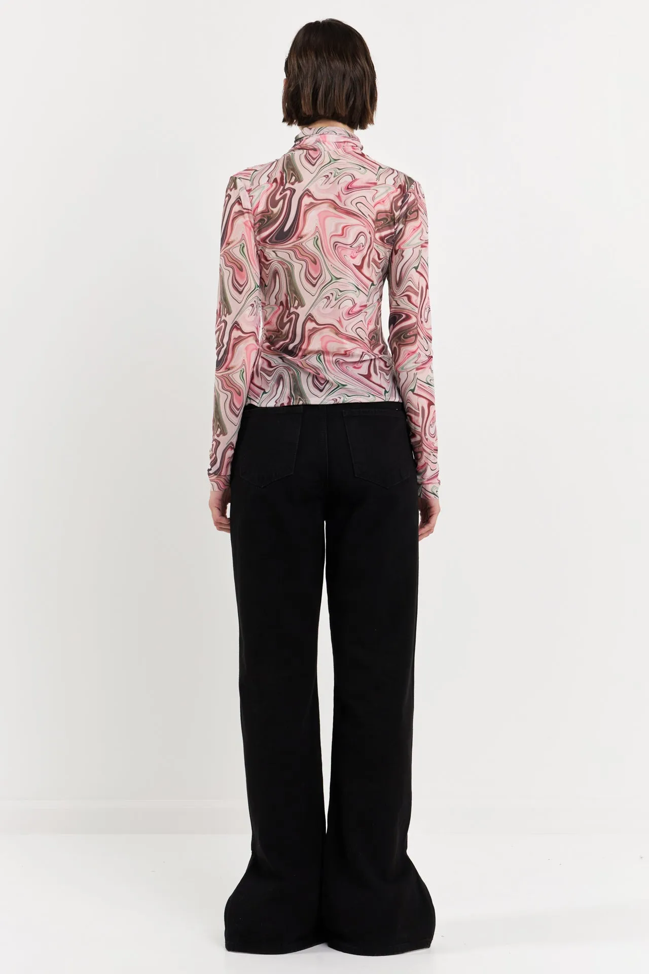 Print Mesh Top sold by Endless Rose product image thumbnail 5