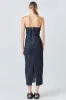 Strapless Denim Midi Dress sold by Endless Rose