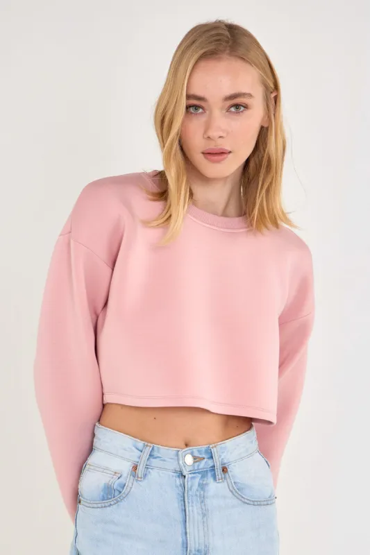 Loungewear Cropped Sweatshirt - Sale sold by Endless Rose