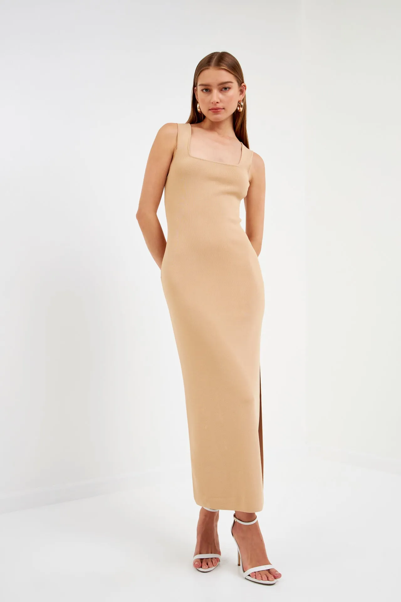 Square Neck Maxi Dress - Final sale sold by Endless Rose product image thumbnail 5