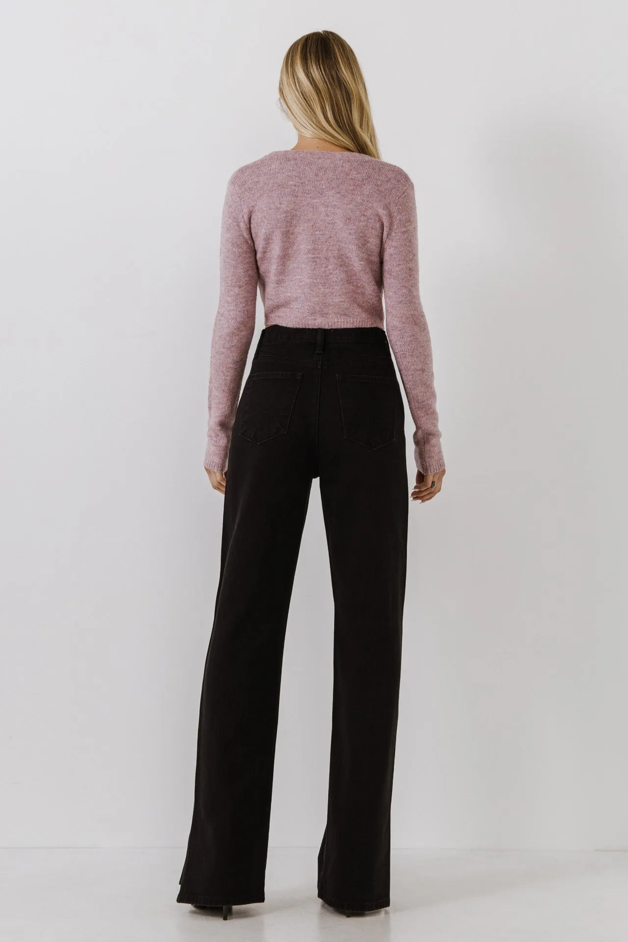 Cropped Knit Cardigan - Final sale sold by Endless Rose product image thumbnail 4