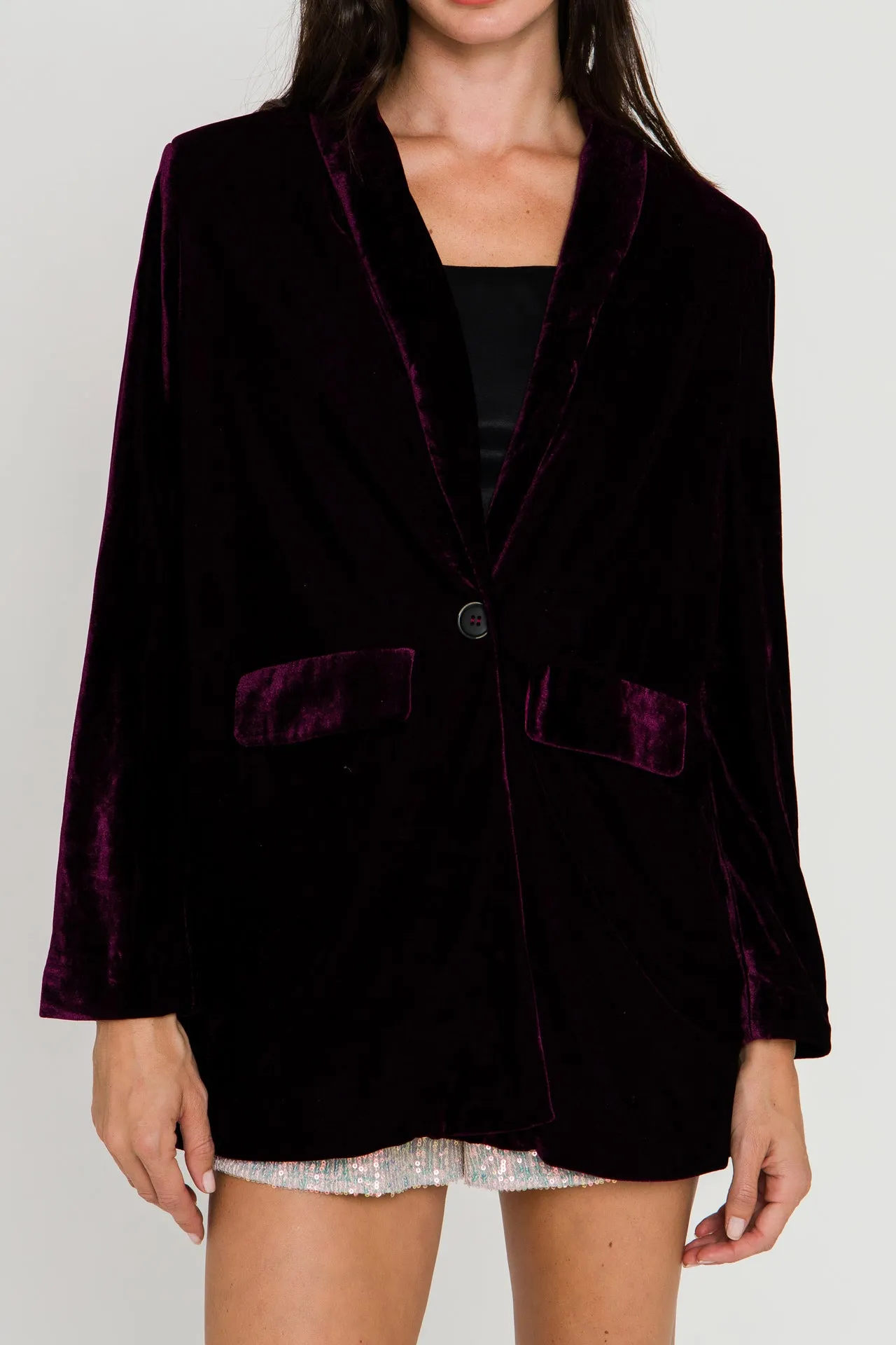Velvet Blazer sold by Endless Rose product image thumbnail 2