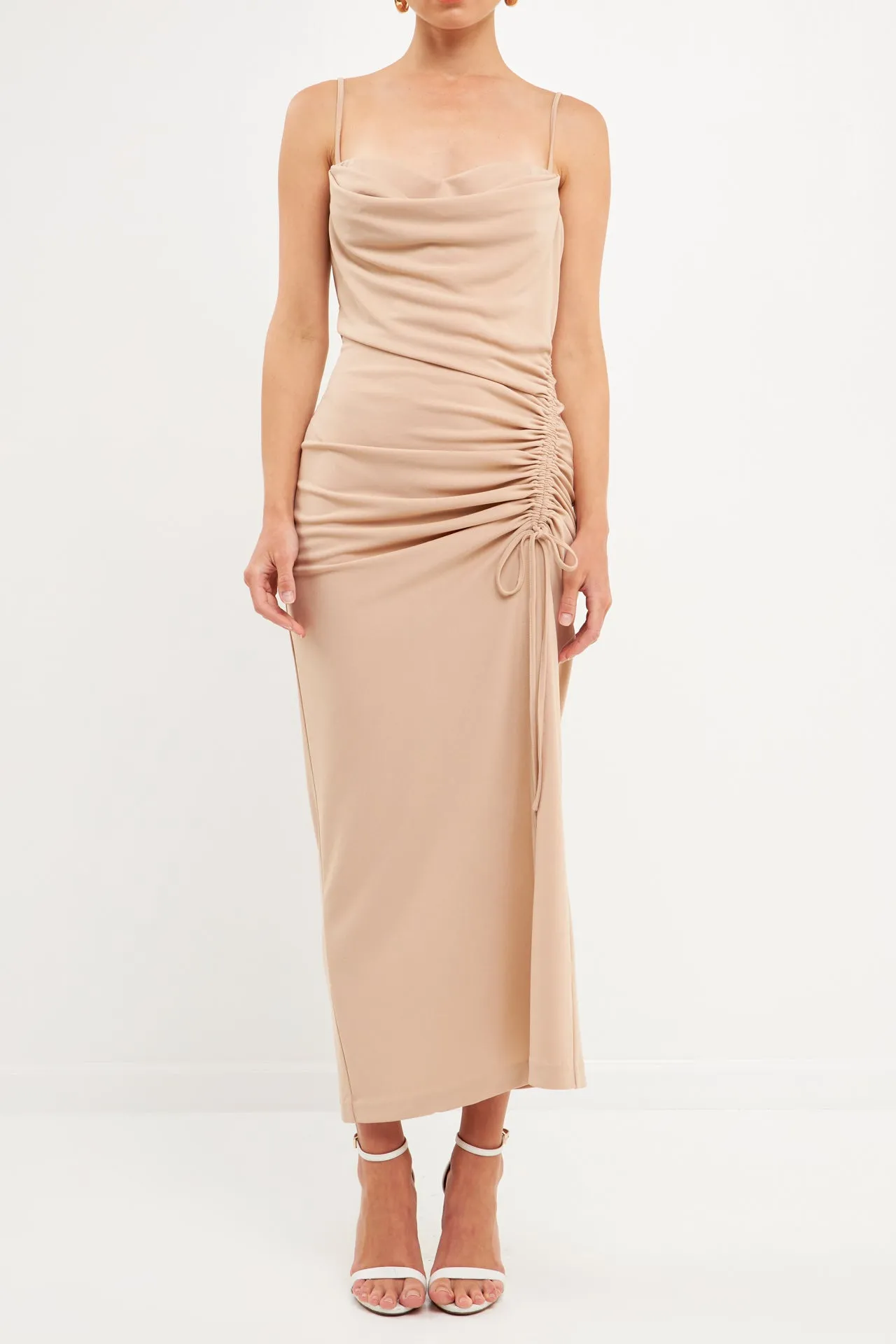 Cowl Neck Maxi Dress - Final sale sold by Endless Rose product image thumbnail 2