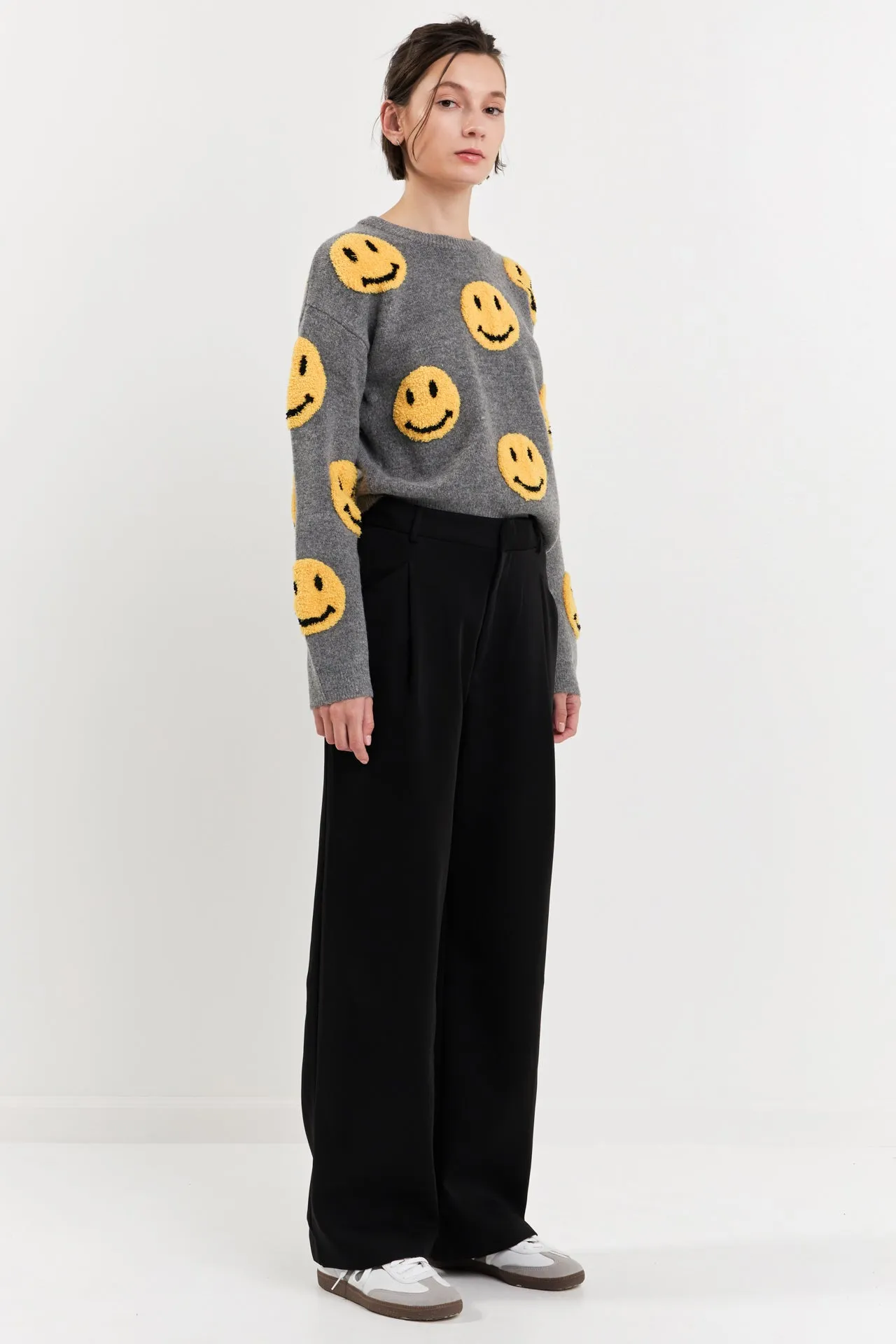 Smiley Face Sweater sold by Endless Rose product image thumbnail 4