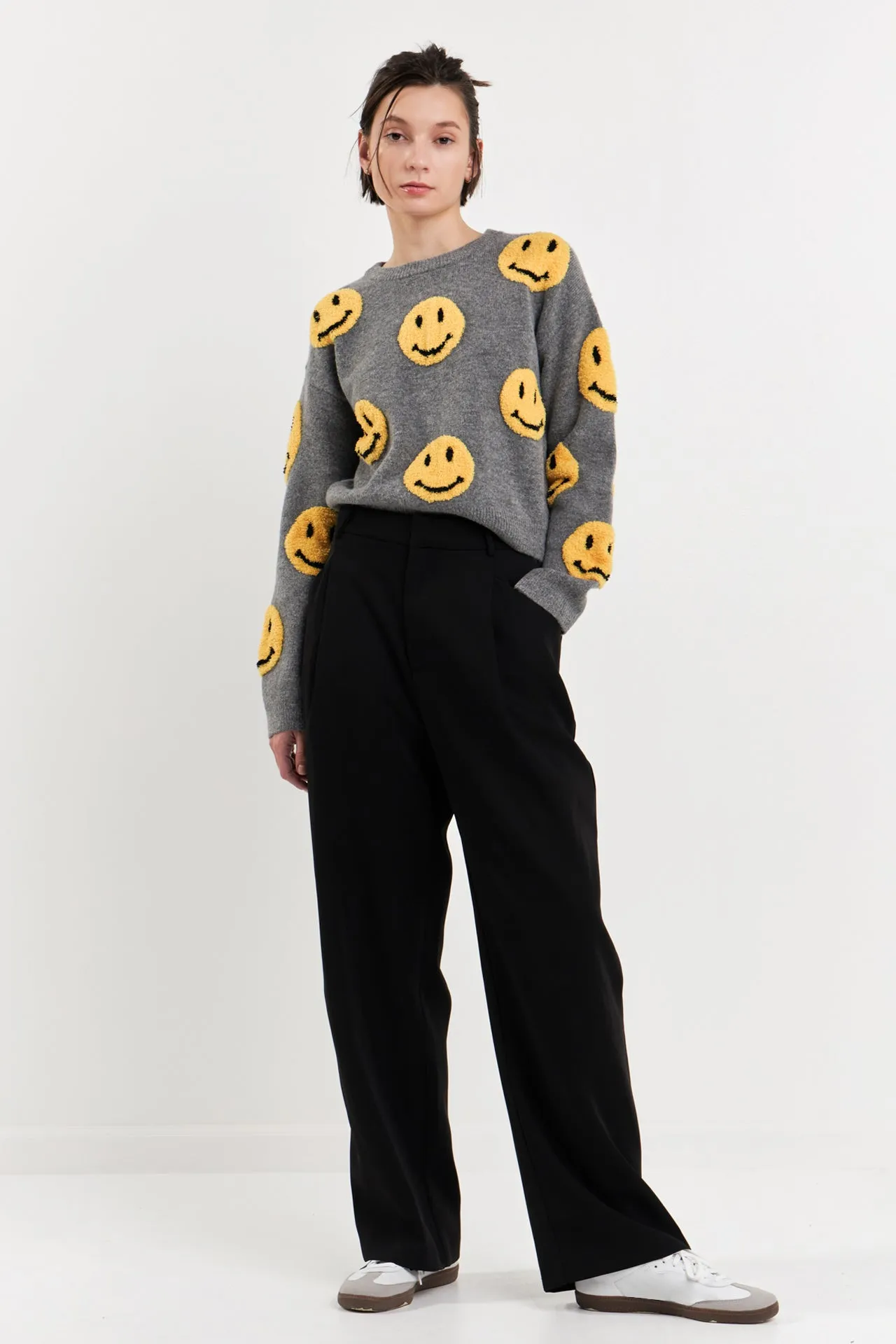 Smiley Face Sweater sold by Endless Rose product image thumbnail 2