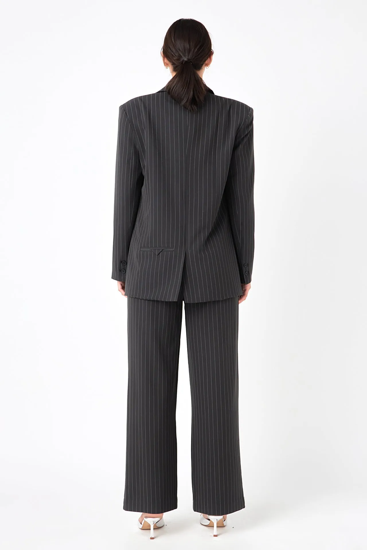 Pinstriped Oversized Blazer sold by Endless Rose product image thumbnail 5