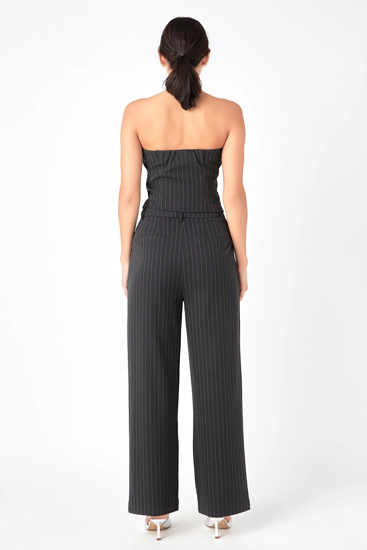 Pinstriped Tube Top sold by Endless Rose product image thumbnail 5