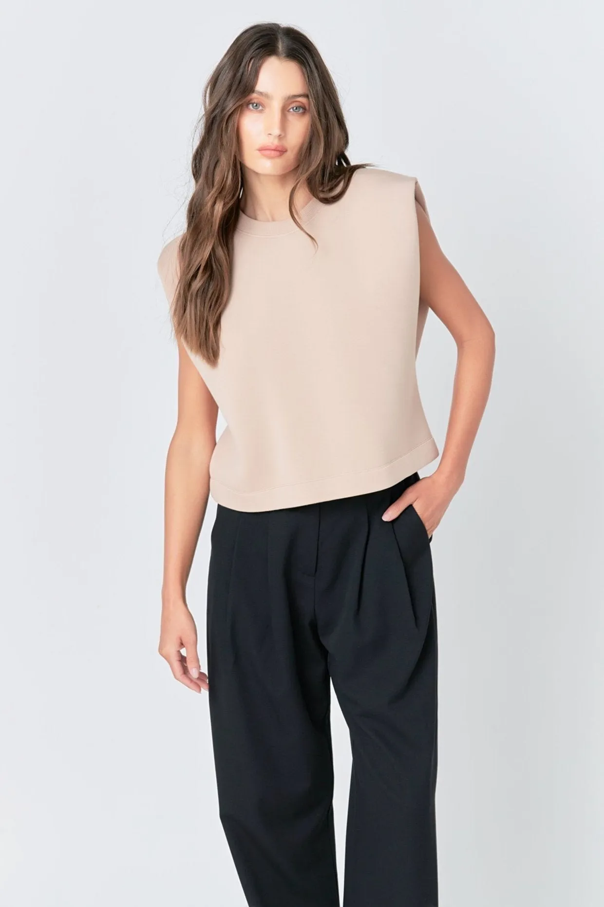Soft Basic Top sold by Endless Rose