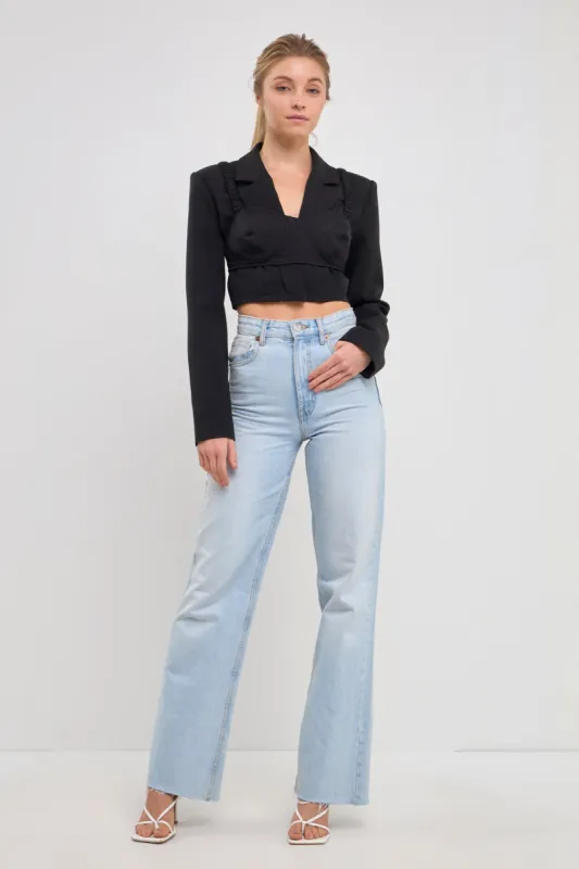 Cropped Blazer sold by Endless Rose