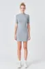 Soft Mock Neck Mini Dress sold by Endless Rose