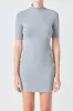 Soft Mock Neck Mini Dress sold by Endless Rose