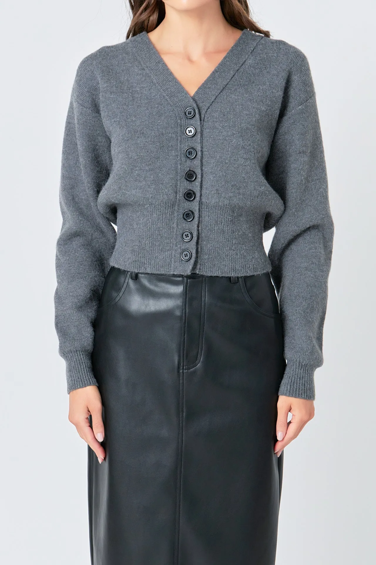 V-neck Detailed Cardigan sold by Endless Rose product image thumbnail 5