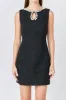 Pearl Accented Cutout Mini Dress sold by Endless Rose
