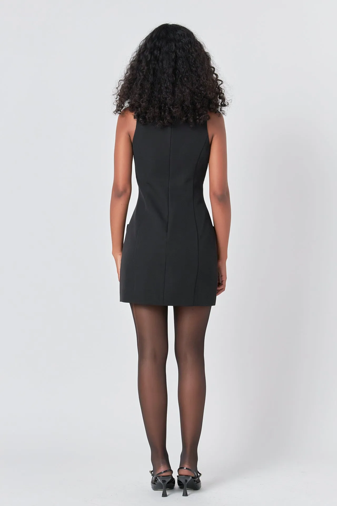 Velvet Bow Mini Dress sold by Endless Rose product image thumbnail 4