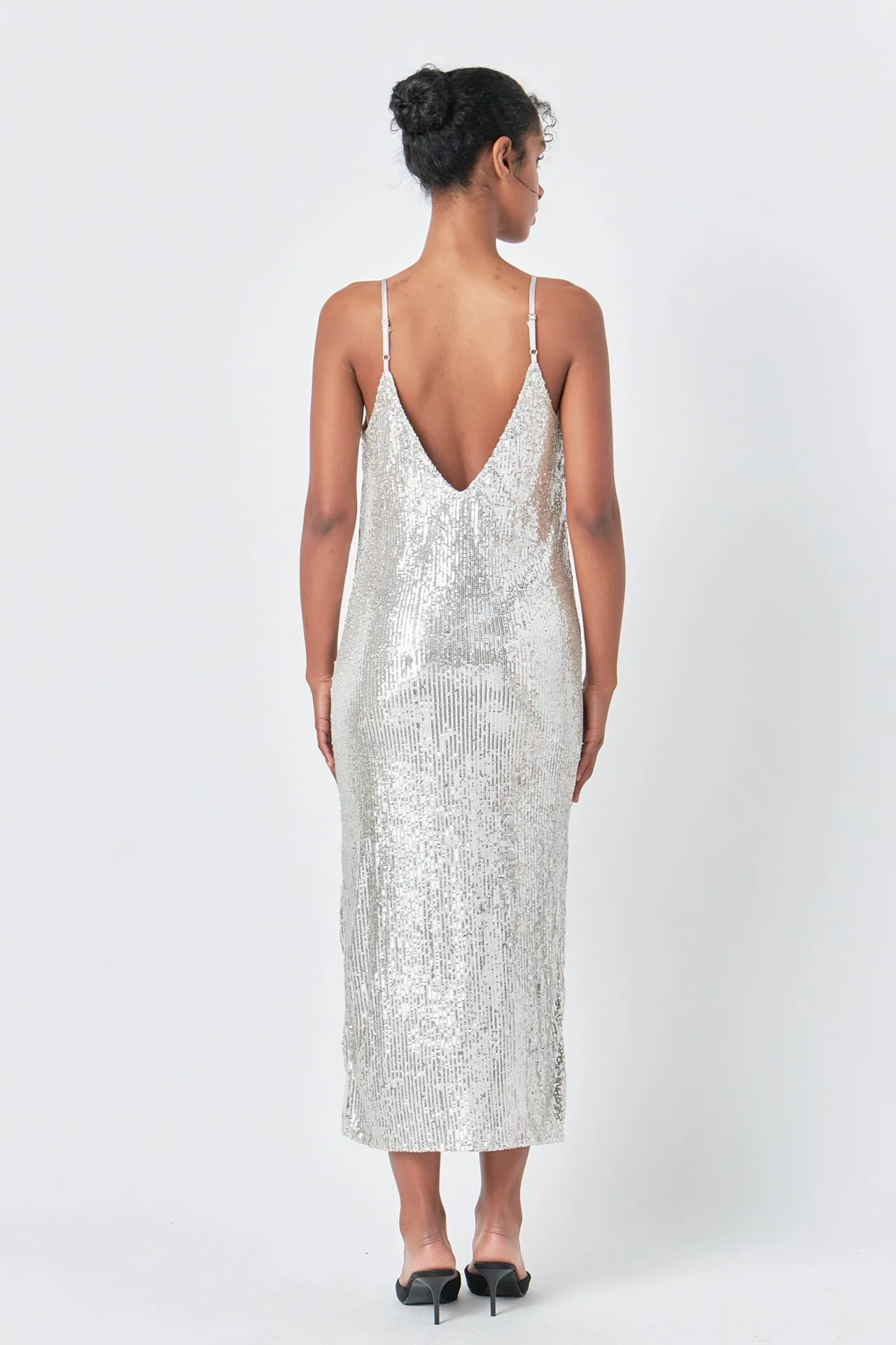 Sequin Slip Dress sold by Endless Rose product image thumbnail 4