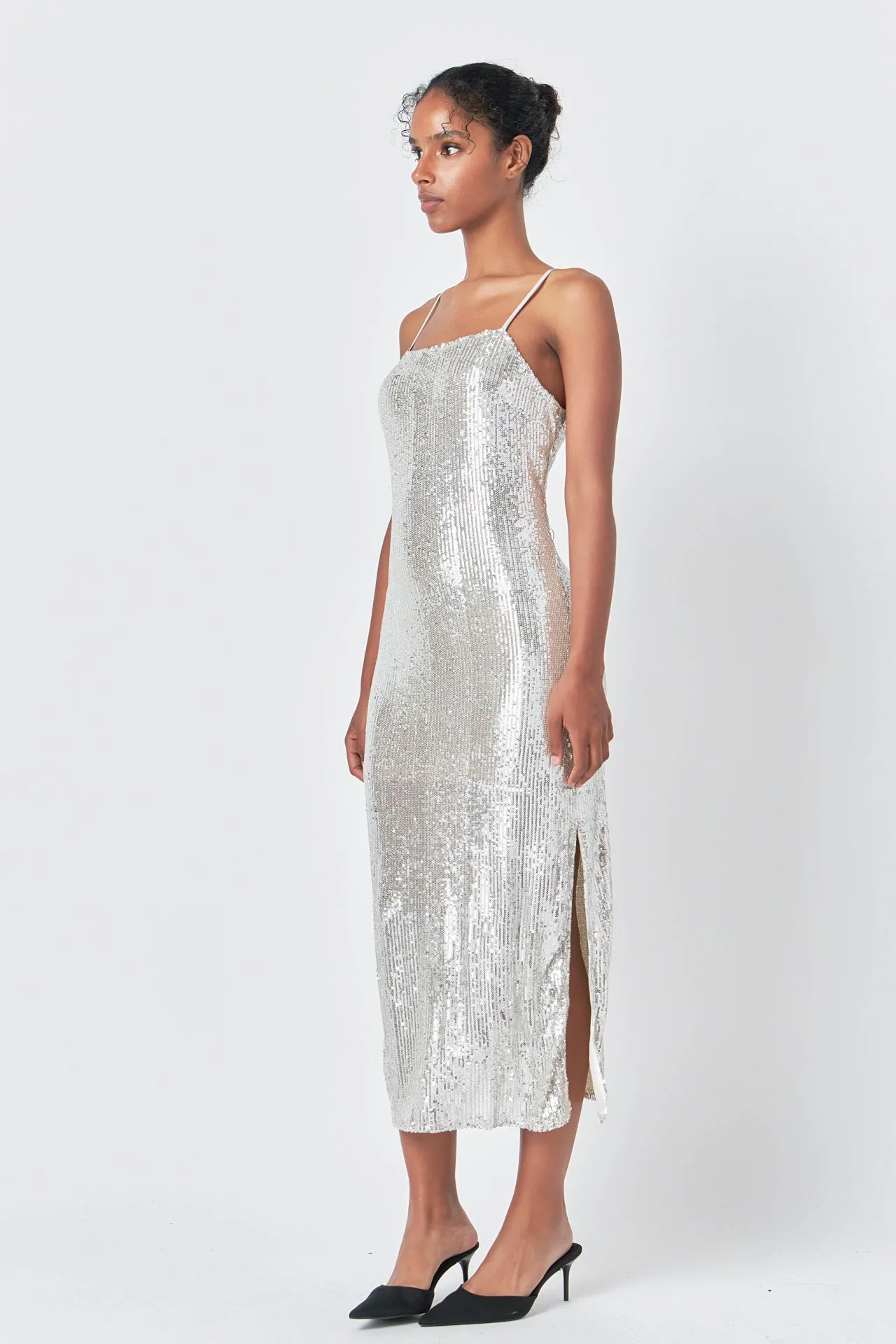 Sequin Slip Dress sold by Endless Rose product image thumbnail 3