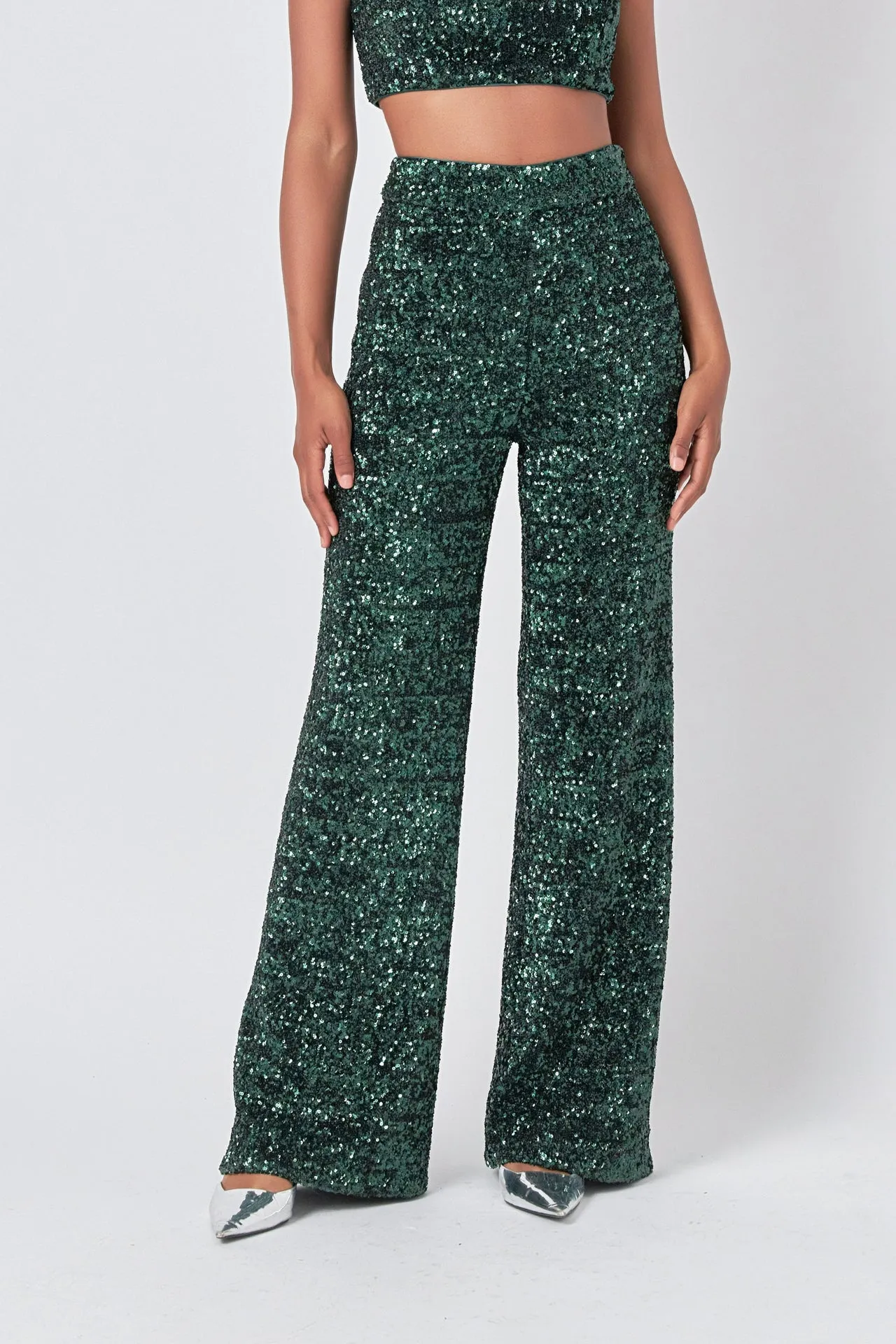 Sequins Wide Leg Pants sold by Endless Rose product image thumbnail 5
