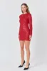 Sequins Cutout Mini Dress sold by Endless Rose