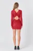 Sequins Cutout Mini Dress sold by Endless Rose