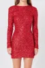 Sequins Cutout Mini Dress sold by Endless Rose