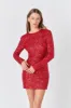 Sequins Cutout Mini Dress sold by Endless Rose