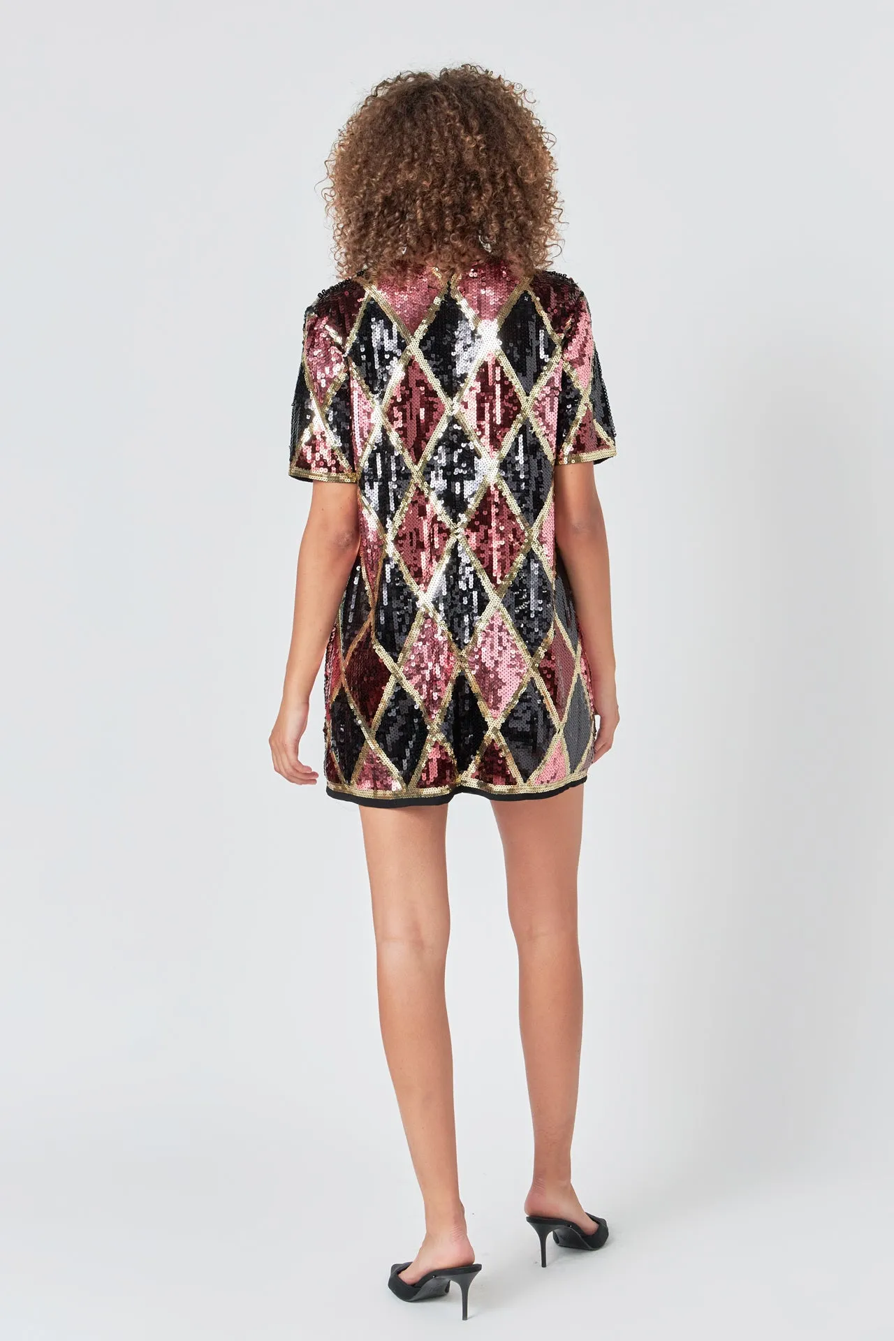 Sequins Mini Dress sold by Endless Rose product image thumbnail 4