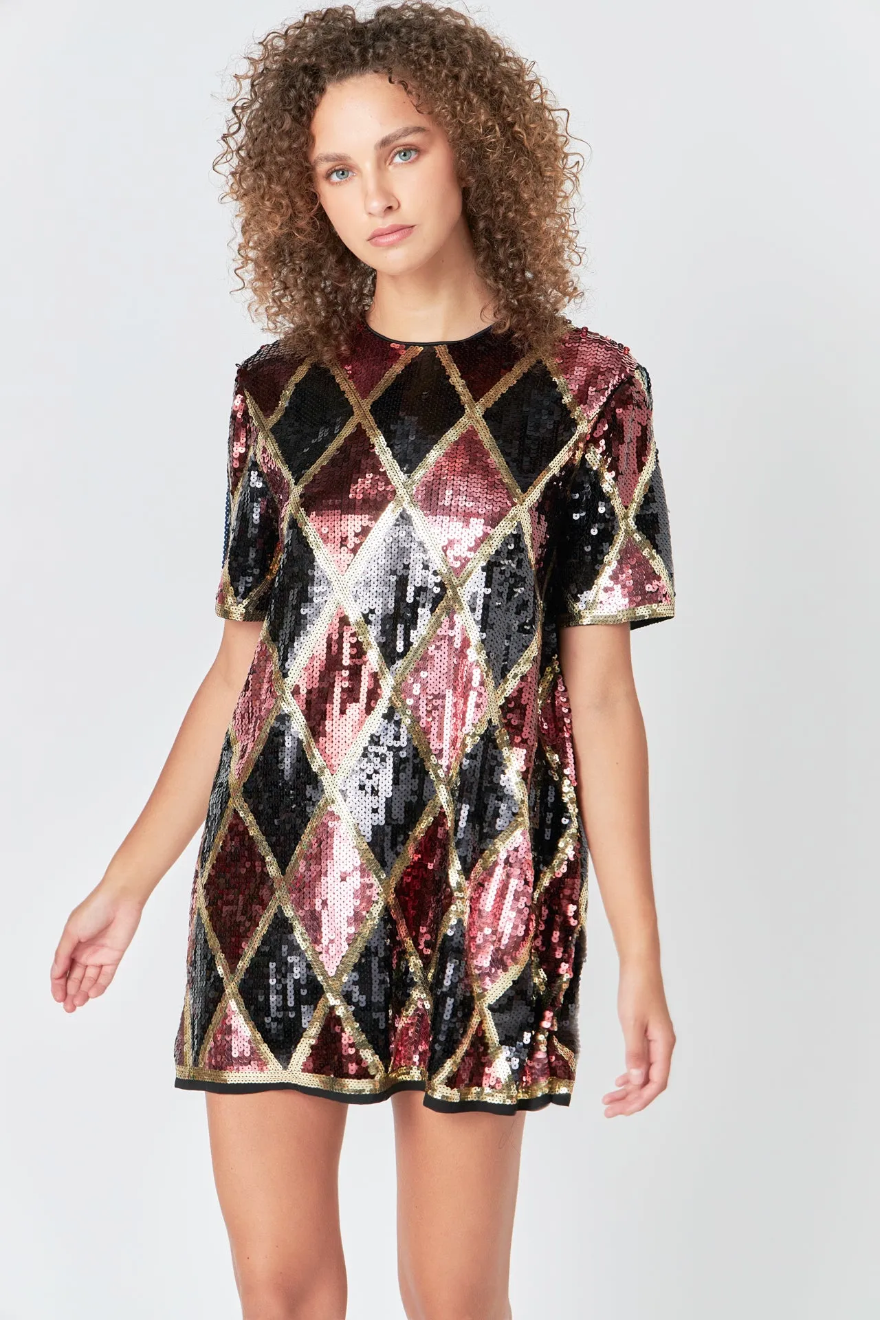 Sequins Mini Dress sold by Endless Rose product image thumbnail 5