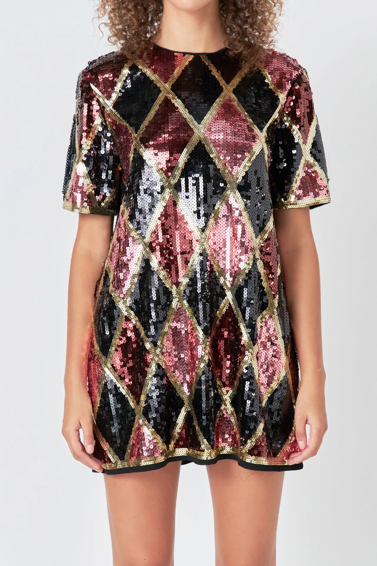 Sequins Mini Dress sold by Endless Rose product image thumbnail 2