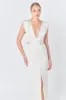 Deep V Maxi Dress sold by Endless Rose