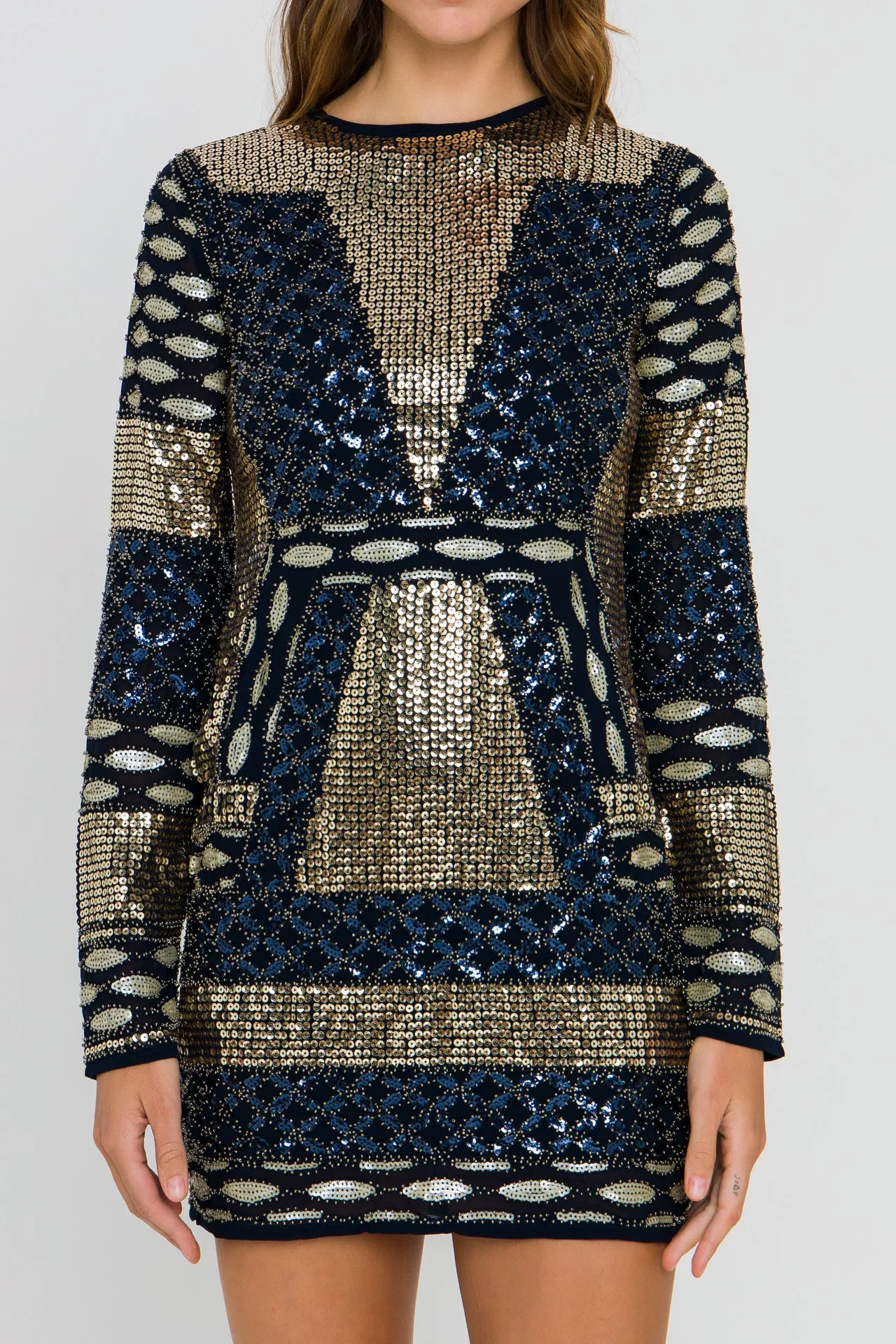 Fitted Sequin Mini Dress sold by Endless Rose product image thumbnail 2