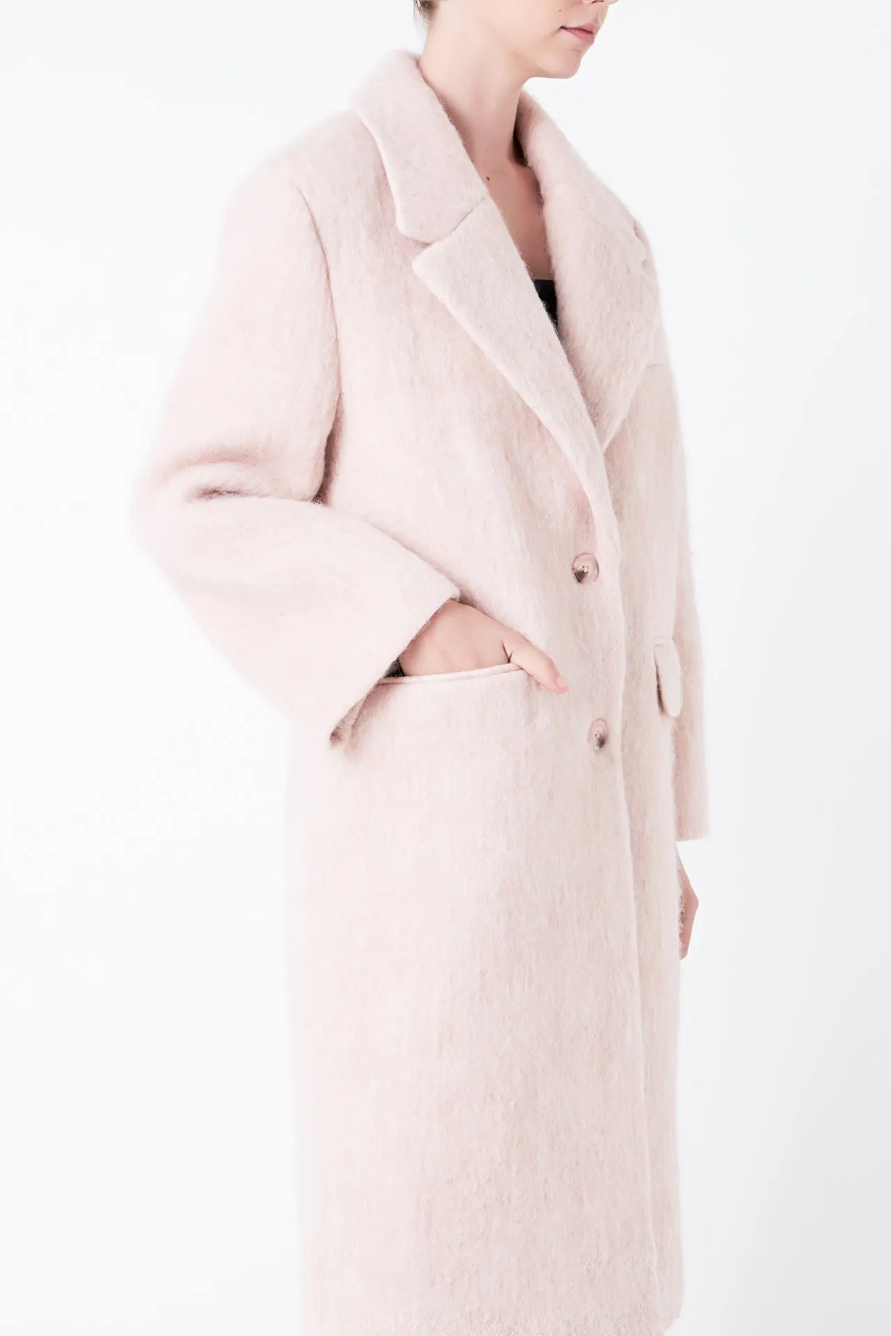 Oversize Single-breasted Long Coat sold by Endless Rose product image thumbnail 5