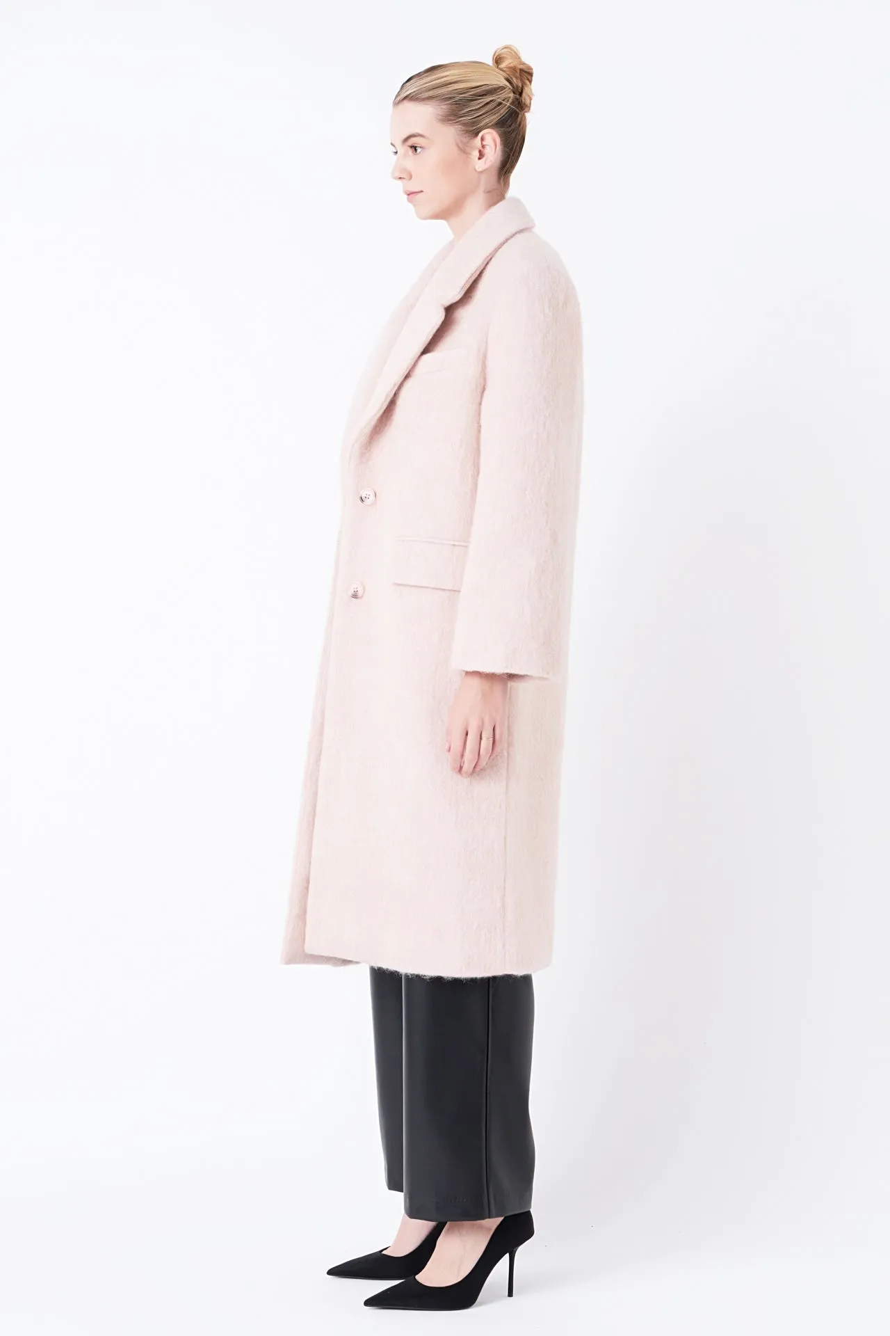 Oversize Single-breasted Long Coat sold by Endless Rose product image thumbnail 3