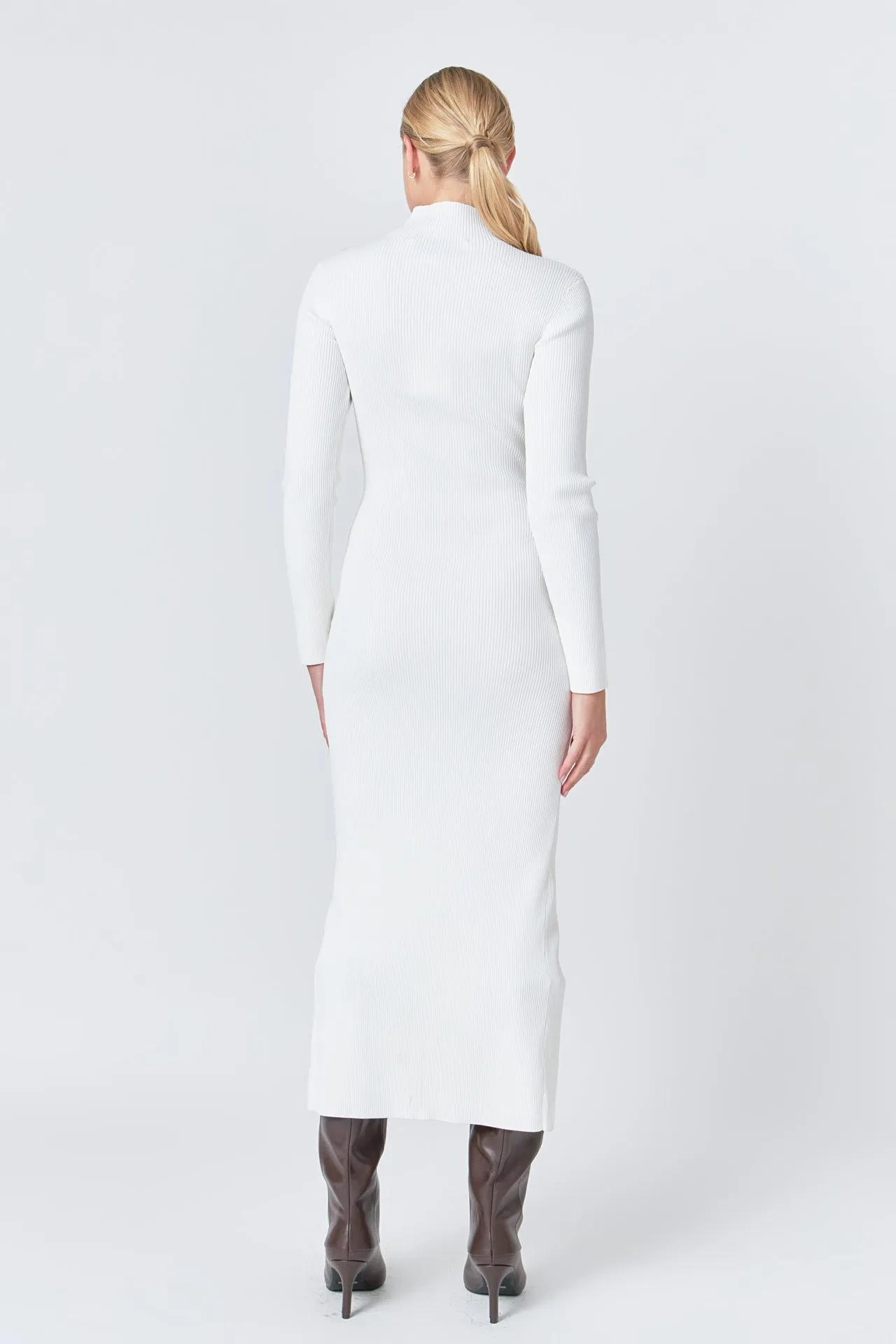 High Neck Maxi Knit Dress sold by Endless Rose product image thumbnail 4