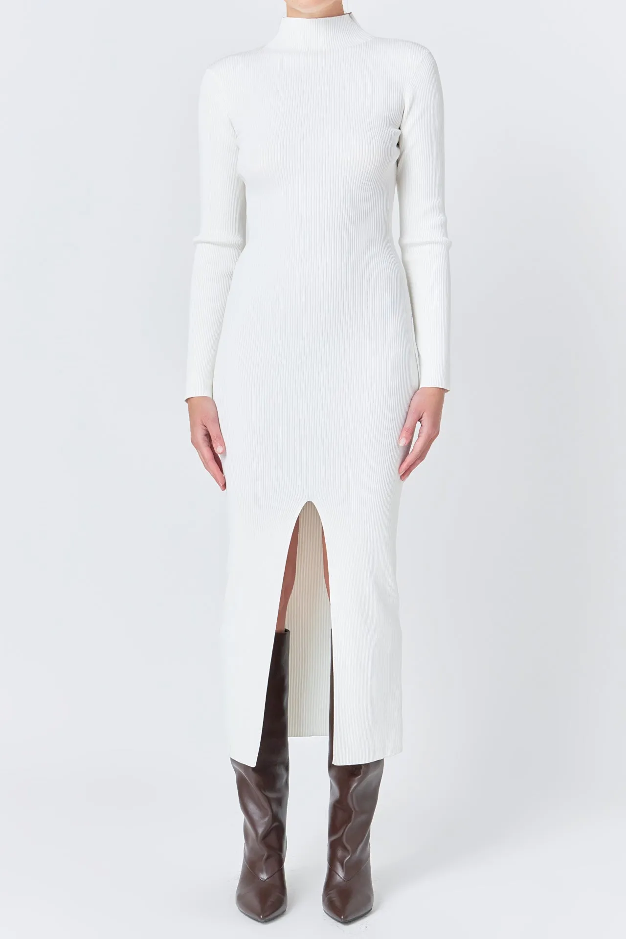 High Neck Maxi Knit Dress sold by Endless Rose product image thumbnail 2