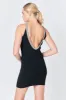 Jewel Trim Mini Knit Dress sold by Endless Rose