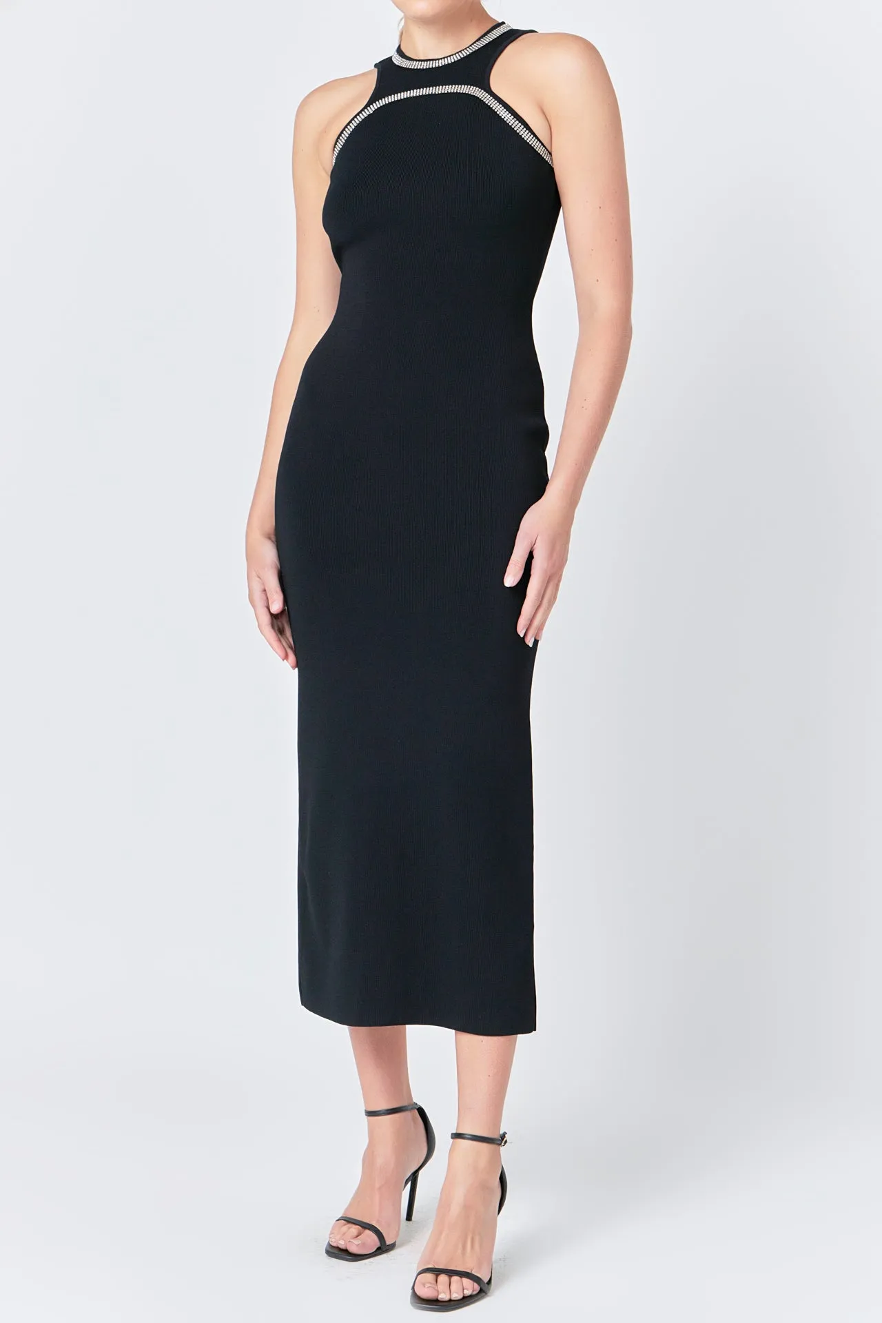 Jewel Trim Knit Maxi Dress sold by Endless Rose product image thumbnail 2