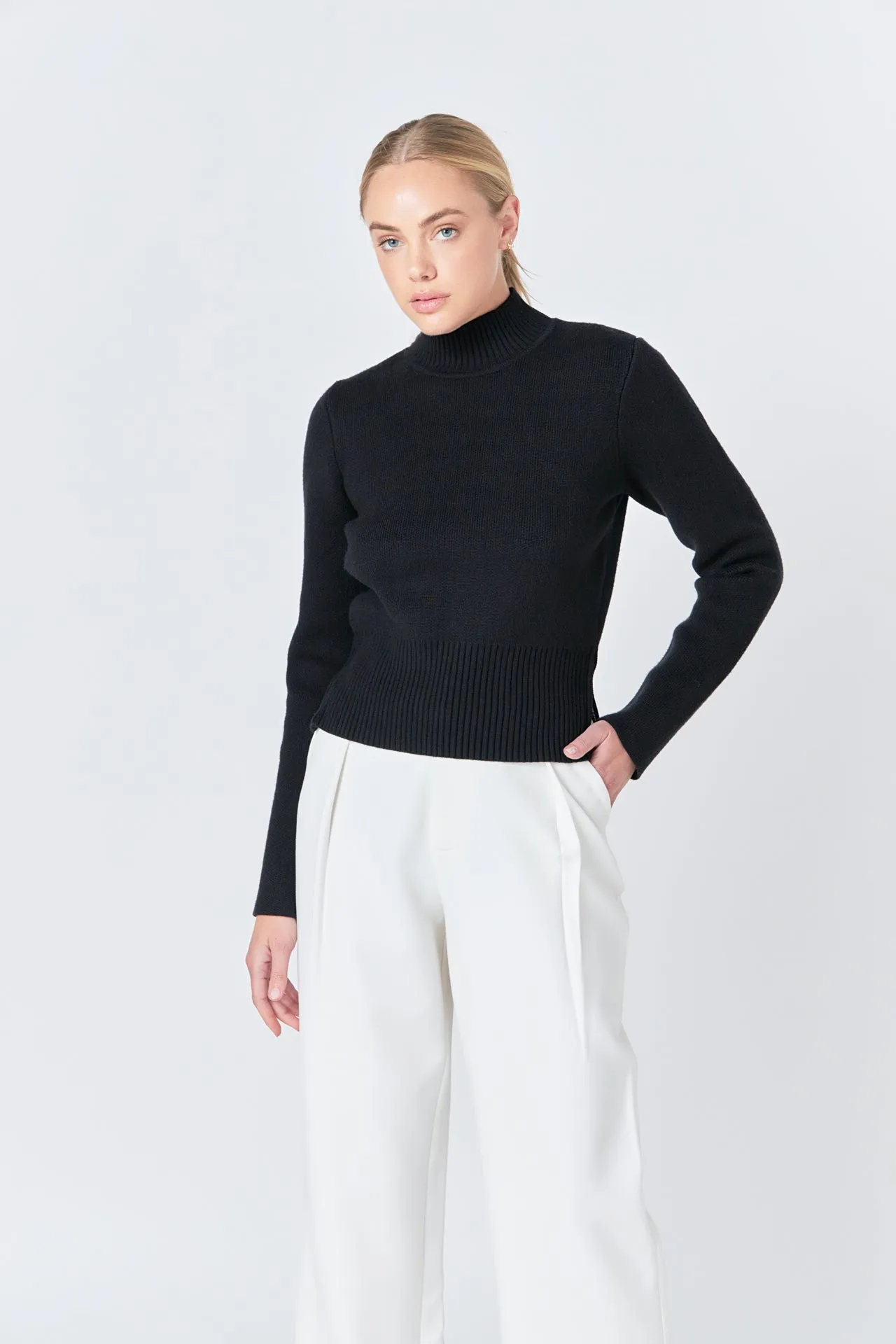 Wide Leg High Waisted Trouser sold by Endless Rose product image thumbnail 5