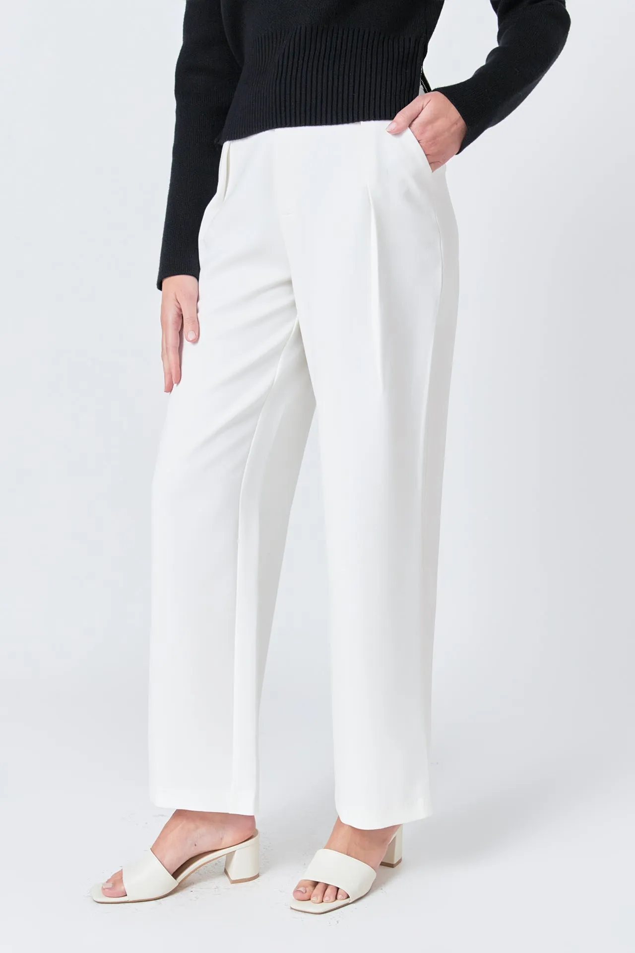 Wide Leg High Waisted Trouser sold by Endless Rose product image thumbnail 2