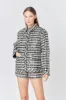 Sequins Check Jacket sold by Endless Rose