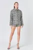Sequins Check Jacket sold by Endless Rose