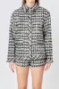 Sequins Check Jacket sold by Endless Rose