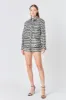 Sequins Check Jacket sold by Endless Rose