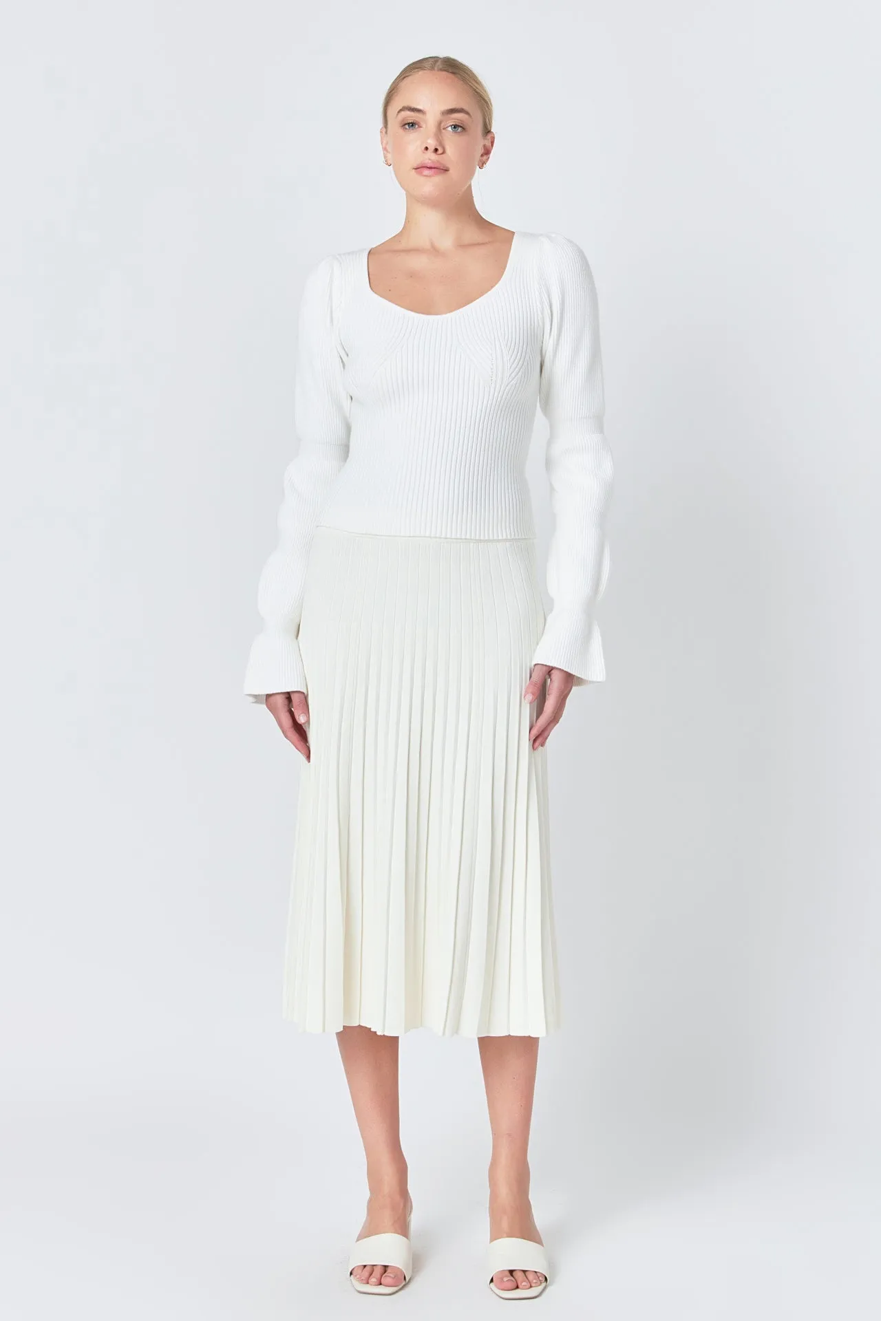 Knit Midi Skirt sold by Endless Rose