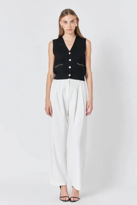Chain Detail Vest sold by Endless Rose