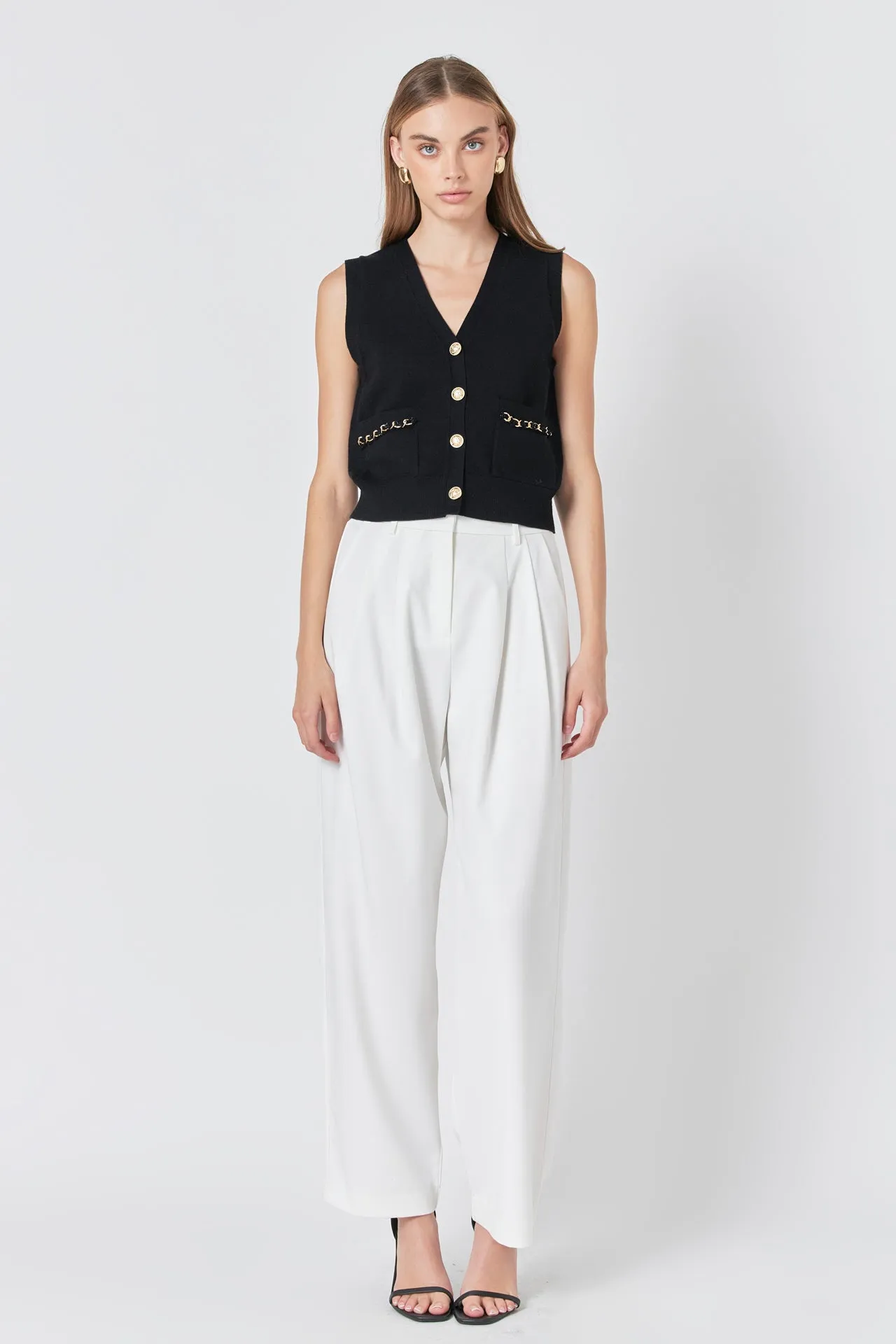 Chain Detail Vest sold by Endless Rose