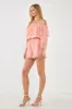 Off-shouldered Romper with Stitch Detail sold by Endless Rose
