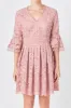All of Lace Bell Sleeve Dress sold by Endless Rose