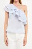 One Shoulder Stripe Top sold by Endless Rose