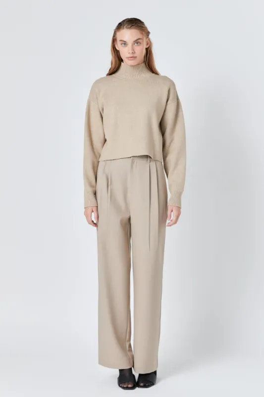 Pleated Wide Trousers sold by Endless Rose
